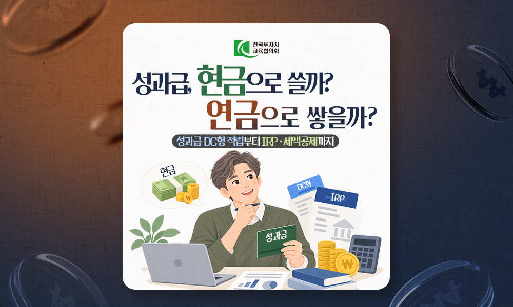 성과급, 현금으로 쓸까? 연금으로 쌓을까? 성과급 DC 적립부터 IRP·세액공제까지